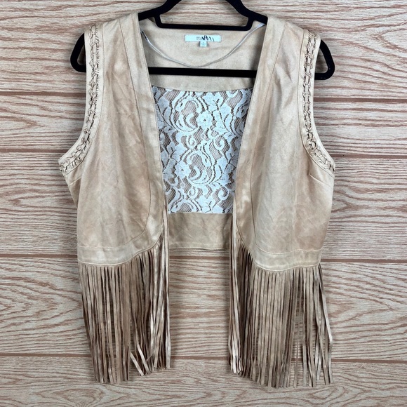 Miss Me Jackets & Blazers - MISS ME Western Fringe Vest